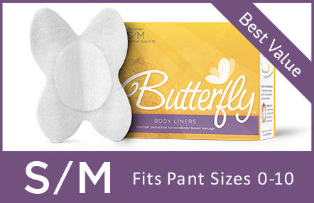 Butterfly® Body Liners - 48 count box - S/M
